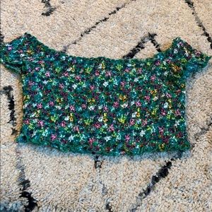 Flower Crop Top